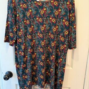 LuLaRoe Multicolor Paisley Blouse